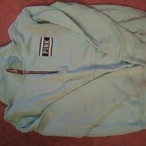 Pink VS quarter zip size MM